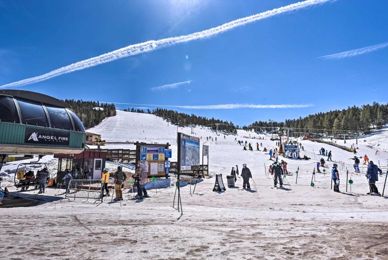 Angel Fire Condo With Fireplace Less Than 1 Mi To Ski Resort 외부 사진